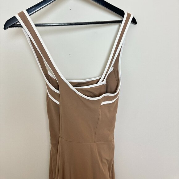 Recess Pickleball x Zella The Grace Court Dress in Tan Portabella Size X-Large - Picture 6 of 9